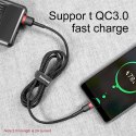 BASEUS kabel USB A do Typ C 1,5A Cafule CATKLF-U09 3 m czarno czerwony
