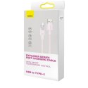 BASEUS kabel USB A do Typ C PD 100W Explorer CATS010504 2 m różowy