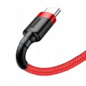 BASEUS kabel USB A do Typ C QC3.0 3A Cafule CATKLF-B09 0,5 m czerwony