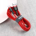 BASEUS kabel USB A do Typ C QC3.0 3A Cafule CATKLF-B09 0,5 m czerwony