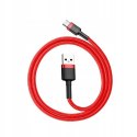 BASEUS kabel USB A do Typ C QC3.0 3A Cafule CATKLF-B09 0,5 m czerwony