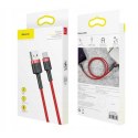 BASEUS kabel USB A do Typ C QC3.0 3A Cafule CATKLF-B09 0,5 m czerwony