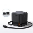 BASEUS ładowarka indukcyjna 2w1 kompatybilna z MagSafe 3A 20W BS-W531 czarna BASEUS ładowarka indukcyjna 2w1 kompatybilna z MagSafe 3A 20W BS-W531 czarna
