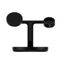 BASEUS ładowarka indukcyjna 3w1 kompatybilna z MagSafe 15W WXTE000101 czarna BASEUS ładowarka indukcyjna 3w1 kompatybilna z MagSafe 15W WXTE000101 czarna