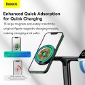 BASEUS ładowarka indukcyjna 3w1 kompatybilna z MagSafe 15W WXTE000101 czarna BASEUS ładowarka indukcyjna 3w1 kompatybilna z MagSafe 15W WXTE000101 czarna