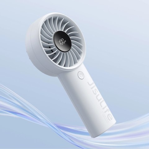 Mini wentylator Jisulife Handheld Fan Life4 5000mAh przenośny wiatraczek USB - szary