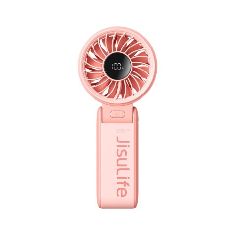 Mini wentylator Jisulife Handheld Fan Life7 3600mAh przenośny wiatraczek USB - różowy Mini wentylator Jisulife Handheld Fan Life7 3600mAh przenośny wiatraczek USB - różowy