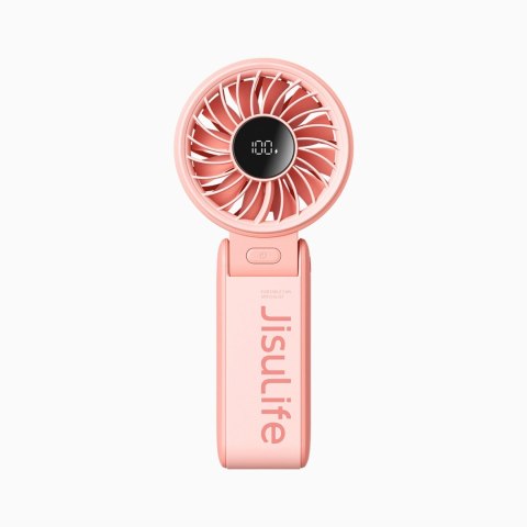 Mini wentylator Jisulife Handheld Fan Life7 3600mAh przenośny wiatraczek USB - różowy Mini wentylator Jisulife Handheld Fan Life7 3600mAh przenośny wiatraczek USB - różowy
