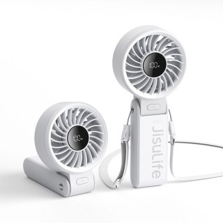 Mini wentylator Jisulife Handheld Fan Life7 3600mAh przenośny wiatraczek USB - szary