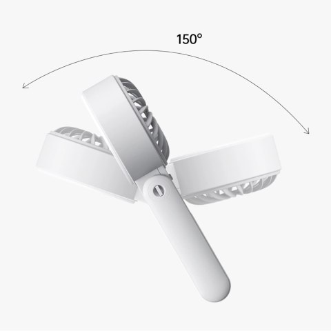 Mini wentylator Jisulife Handheld Fan Life7 3600mAh przenośny wiatraczek USB - szary Mini wentylator Jisulife Handheld Fan Life7 3600mAh przenośny wiatraczek USB - szary