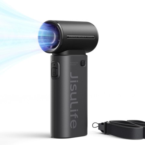 Mini wentylator Jisulife Handheld Fan Life9 3600mAh przenośny wiatraczek USB - czarny