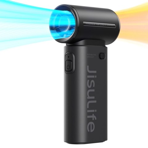 Mini wentylator Jisulife Handheld Fan Life9 3600mAh przenośny wiatraczek USB - czarny