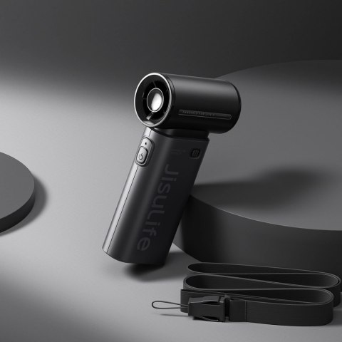 Mini wentylator Jisulife Handheld Fan Life9 3600mAh przenośny wiatraczek USB - czarny
