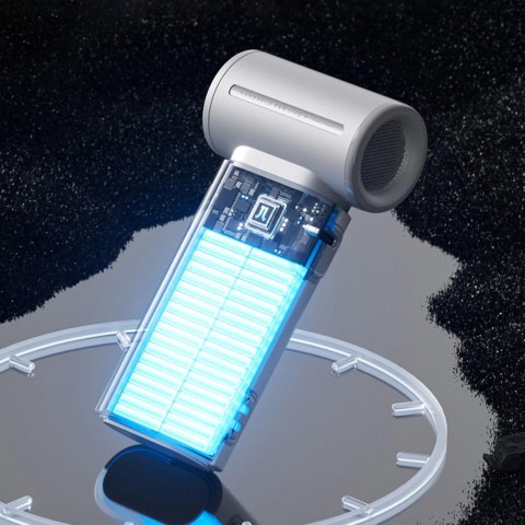 Mini wentylator Jisulife Handheld Fan Life9 3600mAh przenośny wiatraczek USB - szary