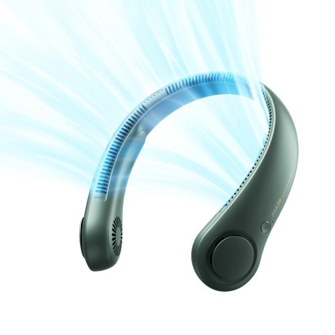 Wentylator Jisulife Neck Fan Life3 na kark, szyję, wiatrak przenośny USB - zielony Wentylator Jisulife Neck Fan Life3 na kark, szyję, wiatrak przenośny USB - zielony