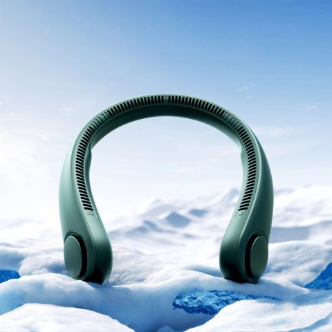 Wentylator Jisulife Neck Fan Life3 na kark, szyję, wiatrak przenośny USB - zielony Wentylator Jisulife Neck Fan Life3 na kark, szyję, wiatrak przenośny USB - zielony