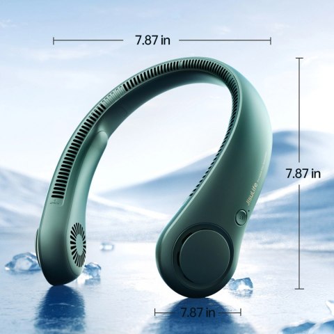 Wentylator Jisulife Neck Fan Life3 na kark, szyję, wiatrak przenośny USB - zielony Wentylator Jisulife Neck Fan Life3 na kark, szyję, wiatrak przenośny USB - zielony