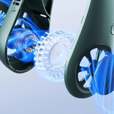 Wentylator Jisulife Neck Fan Life3 na kark, szyję, wiatrak przenośny USB - zielony Wentylator Jisulife Neck Fan Life3 na kark, szyję, wiatrak przenośny USB - zielony