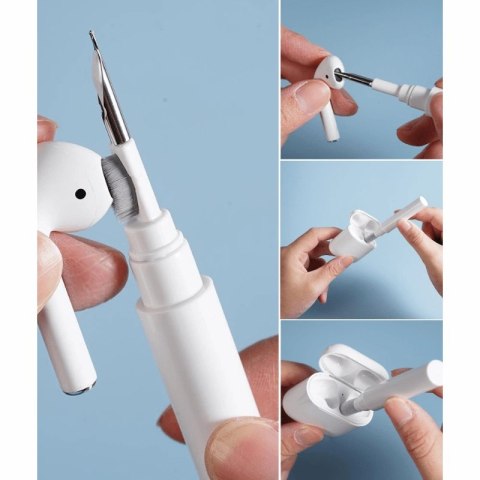 Wozinsky Zestaw czyszczący do słuchawek AirPods - biały Wozinsky Zestaw czyszczący do słuchawek AirPods - biały