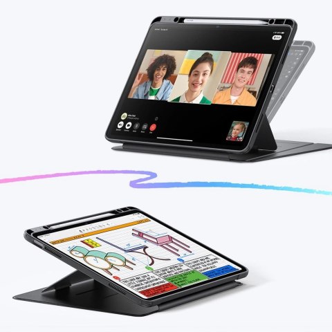 Etui ESR Flip Hybrid na iPad Air 13" 1 / 2 (gen.) 2024-2025 - czarny Etui ESR Flip Hybrid na iPad Air 13" 1 / 2 (gen.) 2024-2025 - czarny