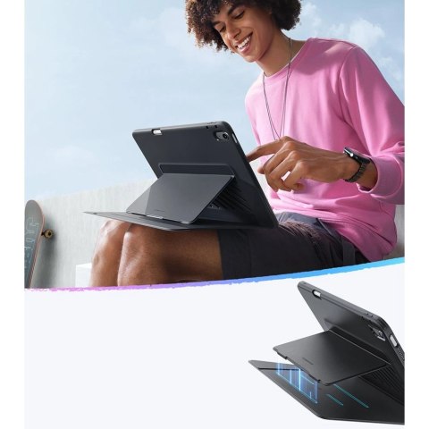 Etui ESR Flip Hybrid na iPad Air 13" 1 / 2 (gen.) 2024-2025 - czarny Etui ESR Flip Hybrid na iPad Air 13" 1 / 2 (gen.) 2024-2025 - czarny