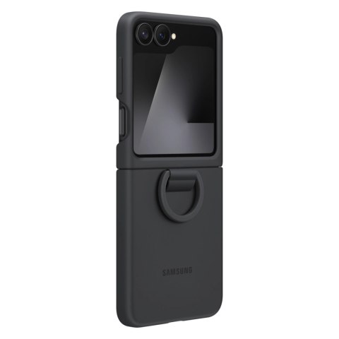 Etui Samsung Silicone Case na Samsung Galaxy Z Flip7 FE - czarne Etui Samsung Silicone Case na Samsung Galaxy Z Flip7 FE - czarne