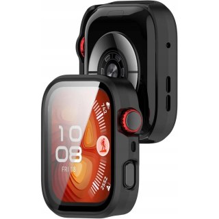Etui Tech-Protect Defense na Huawei Watch Fit 4 Pro - czarne