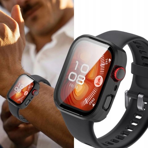 Etui Tech-Protect Defense na Huawei Watch Fit 4 Pro - czarne Etui Tech-Protect Defense na Huawei Watch Fit 4 Pro - czarne