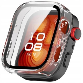 Etui Tech-Protect Defense na Huawei Watch Fit 4 Pro - przezroczyste