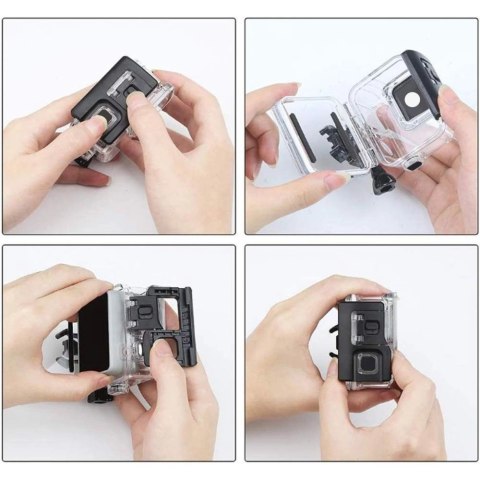 Etui Tech-Protect GA200 wodoodporne do GoPro Hero 5 / 6 / 7 - przezroczyste Etui Tech-Protect GA200 wodoodporne do GoPro Hero 5 / 6 / 7 - przezroczyste
