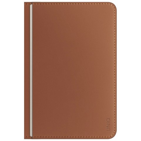 Etui na paszport UNIQ Belmont z Apple Find My blokada RFID karmelowy beżowy Etui na paszport UNIQ Belmont z Apple Find My blokada RFID karmelowy beżowy