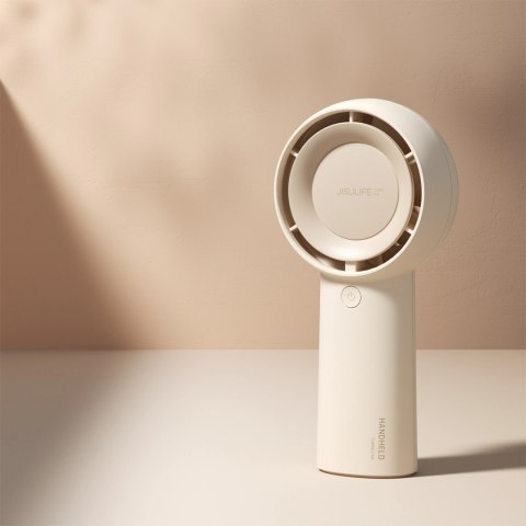 Mini wentylator Jisulife Handheld Fan Life5 Plus 4000 mAh przenośny wiatraczek USB - beżowy Mini wentylator Jisulife Handheld Fan Life5 Plus 4000 mAh przenośny wiatraczek USB - beżowy