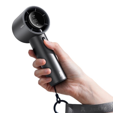 Mini wentylator Jisulife Handheld Fan Pro1 S FA53PRO przenośny wiatraczek USB - ciemnoszary Mini wentylator Jisulife Handheld Fan Pro1 S FA53PRO przenośny wiatraczek USB - ciemnoszary