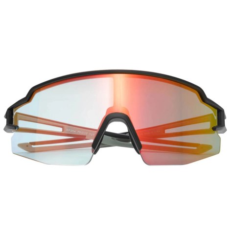 Okulary rowerowe Rockbros fotochromowe z ochroną UV i wkładką korekcyjną pomarańczowe szkła - czarne Okulary rowerowe Rockbros fotochromowe z ochroną UV i wkładką korekcyjną pomarańczowe szkła - czarne