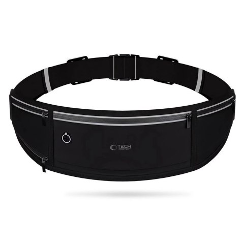 Saszetka Tech-Protect M3 Universal Sport Waist Bag - czarna Saszetka Tech-Protect M3 Universal Sport Waist Bag - czarna