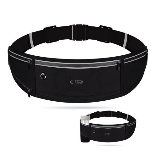 Saszetka Tech-Protect M3 Universal Sport Waist Bag - czarna Saszetka Tech-Protect M3 Universal Sport Waist Bag - czarna