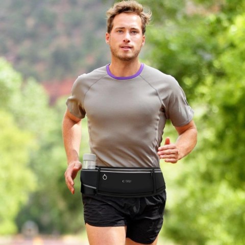 Saszetka Tech-Protect M3 Universal Sport Waist Bag - czarna Saszetka Tech-Protect M3 Universal Sport Waist Bag - czarna