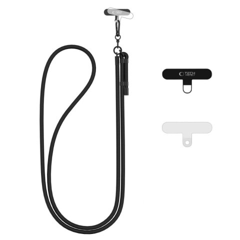 Smycz Tech-Protect C1S Rope Crossbody Strap - czarna