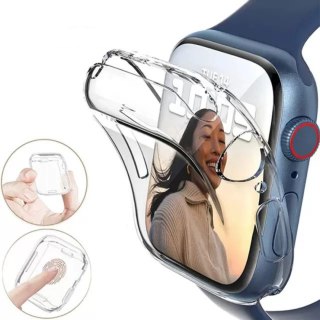 Etui Ultra Clear Watch Case na Apple Watch 42 mm (Series 1/2/3) - przezroczyste