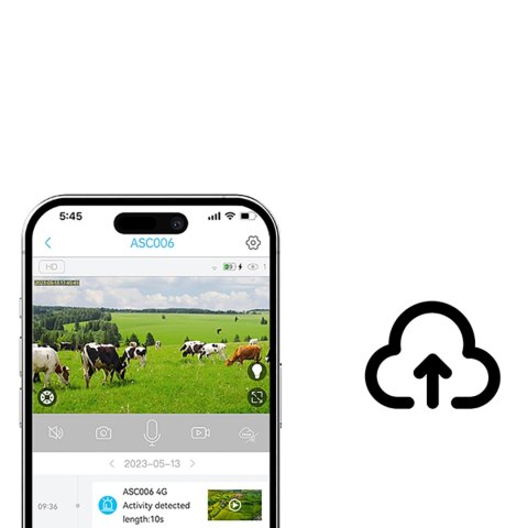Kamera Choetech ASC006-4G solarna inteligentna PTZ 4G LTE z panelem słonecznym 5W - biała Kamera Choetech ASC006-4G solarna inteligentna PTZ 4G LTE z panelem słonecznym 5W - biała
