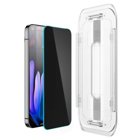 Szkło prywatyzujące Spigen Glas.TR "Ez Fit" Privacy HD 2-pack na Google Pixel 9 / 9 Pro Szkło prywatyzujące Spigen Glas.TR "Ez Fit" Privacy HD 2-pack na Google Pixel 9 / 9 Pro