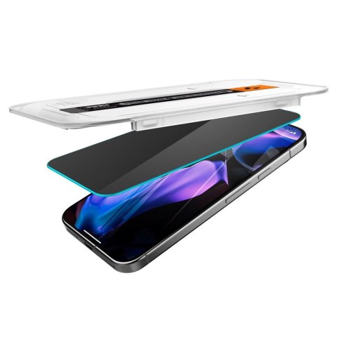 Szkło prywatyzujące Spigen Glas.TR "Ez Fit" Privacy HD 2-pack na Google Pixel 9 / 9 Pro Szkło prywatyzujące Spigen Glas.TR "Ez Fit" Privacy HD 2-pack na Google Pixel 9 / 9 Pro