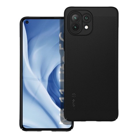 Futerał BREEZY do XIAOMI Mi 11 Lite 5G / Mi 11 Lite LTE 4G / Mi 11 Lite NE czarny Futerał BREEZY do XIAOMI Mi 11 Lite 5G / Mi 11 Lite LTE 4G / Mi 11 Lite NE czarny