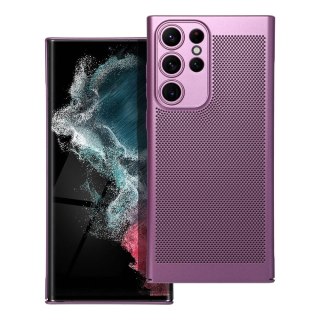 Futerał BREEZY do SAMSUNG S22 Ultra fioletowy