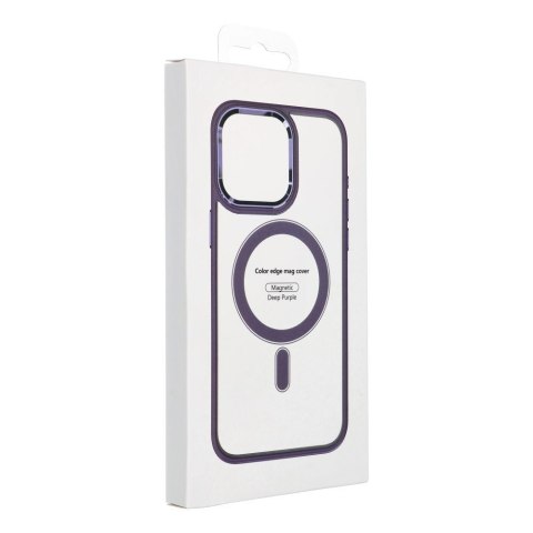 Futerał COLOR EDGE MAG COVER kompatybilny z MagSafe do IPHONE 16 Pro fioletowy Futerał COLOR EDGE MAG COVER kompatybilny z MagSafe do IPHONE 16 Pro fioletowy