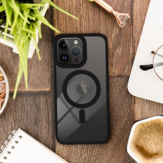 Futerał COLOR EDGE MAG COVER kompatybilny z MagSafe do IPHONE 16e (SE 4 2025) czarny