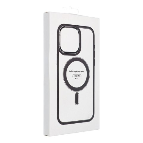 Futerał COLOR EDGE MAG COVER kompatybilny z MagSafe do IPHONE 16e (SE 4 2025) czarny