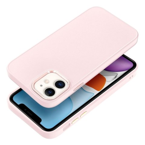 Futerał FRAME do IPHONE 11 pudrowy róż