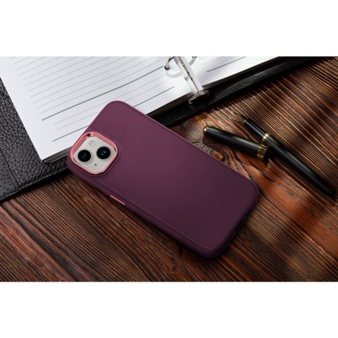 Futerał FRAME do IPHONE 15 fioletowy