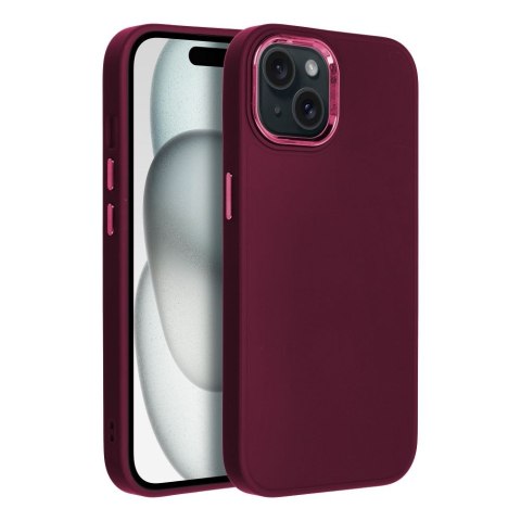 Futerał FRAME do IPHONE 15 fioletowy